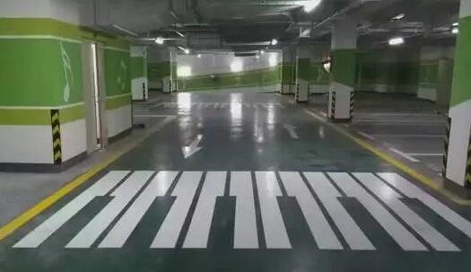 金波乡仓库划线